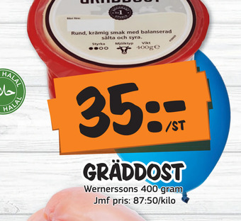Bazaar Food market Gräddost erbjuda