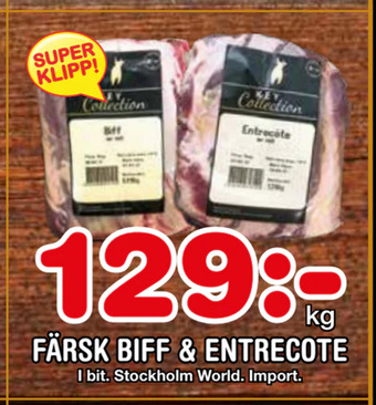 Nya Pulsen Färsk biff & entrecote erbjuda