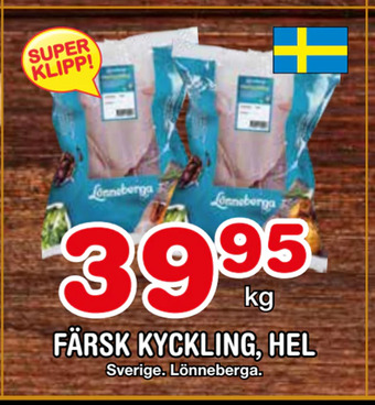 Nya Pulsen Färsk kyckling, hel erbjuda