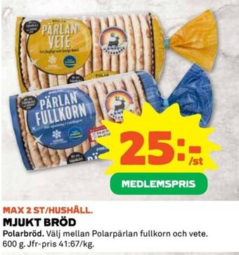 MJUKT BRÖD