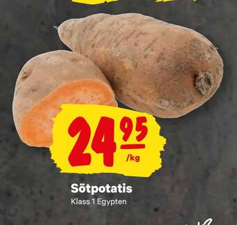 minmatbutik Sötpotatis erbjuda