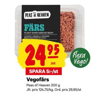 minmatbutik Vegofärs erbjuda