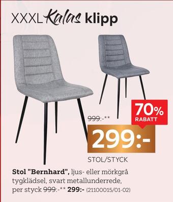 XXXLutz Stol bernhard erbjuda