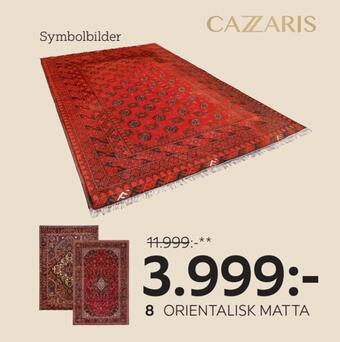XXXLutz Orientalisk matta erbjuda