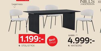 XXXLutz Stol/styck erbjuda
