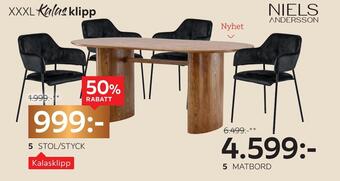 XXXLutz Stol/styck erbjuda