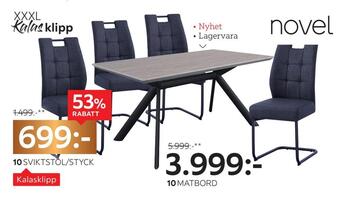 XXXLutz Matbord erbjuda