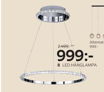 XXXLutz Led hänglampa erbjuda