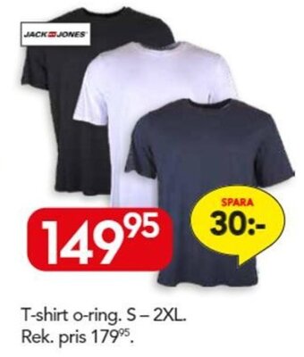 Bo Ohlsson T-shirt o-ring. S-2XL erbjuda