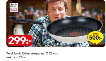Bo Ohlsson Tefal Jamie Oliver stekpanna. Ø 28 cm. erbjuda