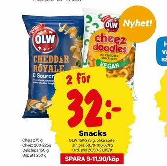 City Gross Snacks erbjuda