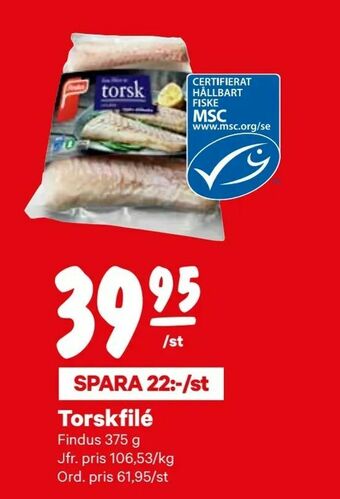 City Gross Torskfilé erbjuda