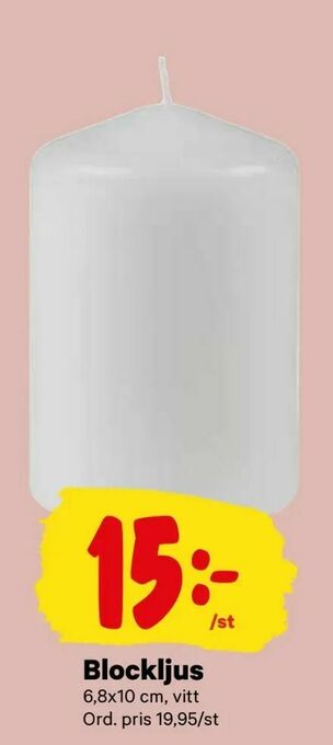 City Gross Blockljus erbjuda