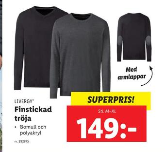 Lidl Finstickad tröja erbjuda