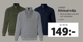Lidl Stickad tröja erbjuda