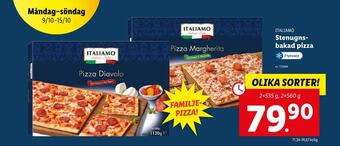 Lidl Stenugnsbakad pizza erbjuda