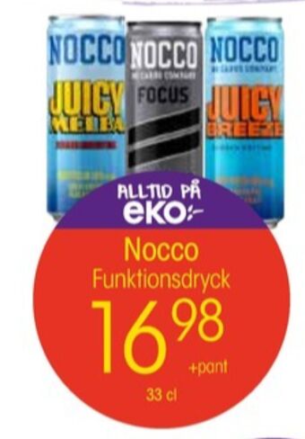 EKO Caribbean energidryck erbjuda