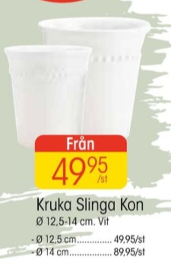 EKO Blomin krukor erbjuda