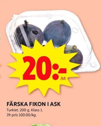 ICA Kvantum Ica fikon erbjuda