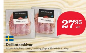 Hemköp Jakobsdals skinka erbjuda