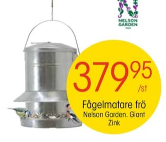 EKO Nelson garden fågelmatare erbjuda