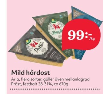 Hemköp Arla grevé erbjuda