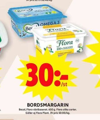ICA Maxi Omega 3 smörgåsmargarin erbjuda