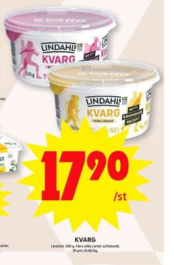 ICA Maxi Lindahls kvarg erbjuda