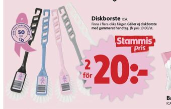 Ica diskborste