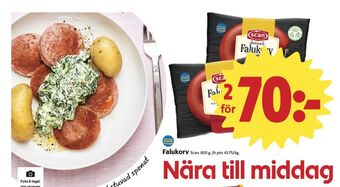 ICA Nära Scan falukorv erbjuda
