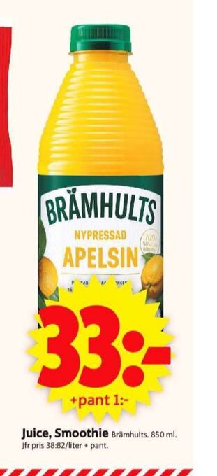 ICA Supermarket Brämhults juice erbjuda