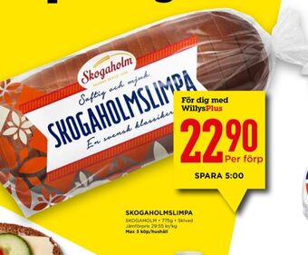 Skogaholmslimpa