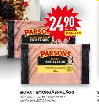 Willys Hemma Pärsons skinka erbjuda