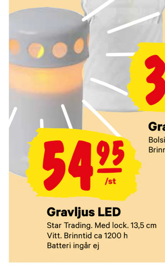 City Gross Gravljus led erbjuda