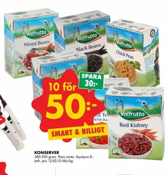 ÖoB Valfrutta Bönor erbjuda