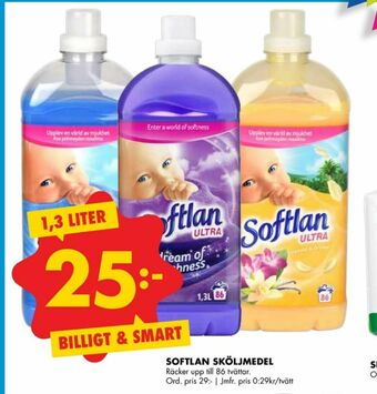 ÖoB Softlan Sköljmedel erbjuda