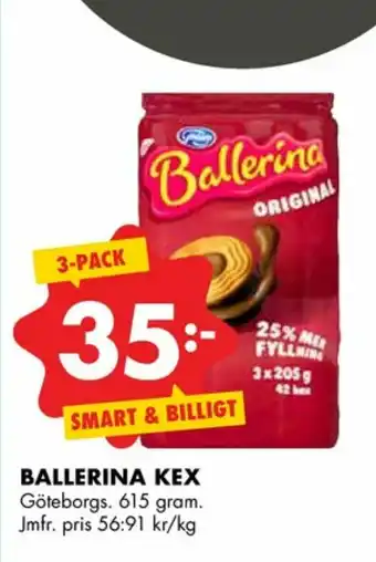Ballerina Kaffekex