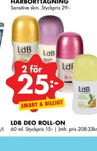 ÖoB LdB Deodorant erbjuda