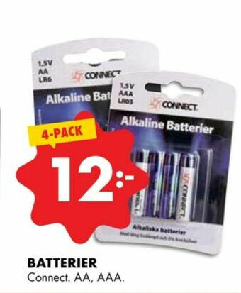 ÖoB Connect Batterier erbjuda
