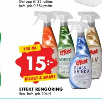 ÖoB Effekt Rengöringsmedel erbjuda