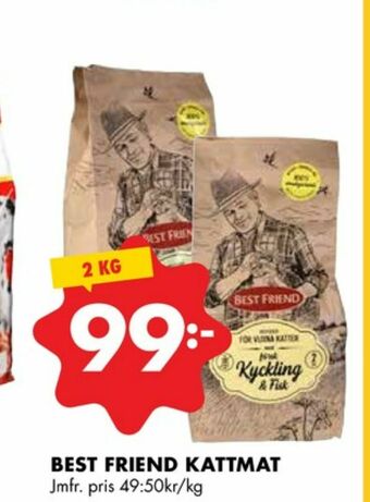 ÖoB Best Friend Kattmat erbjuda
