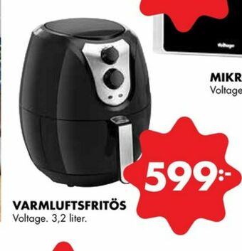 ÖoB Voltage Fritös erbjuda