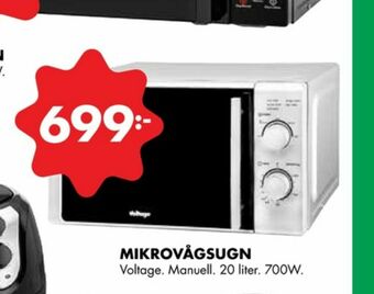 ÖoB Voltage Mikrovågsugn erbjuda