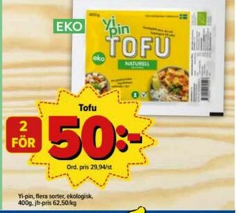 Östenssons Yipin Tofu erbjuda