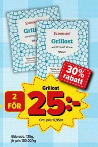 Östenssons Eldorado Grillost erbjuda