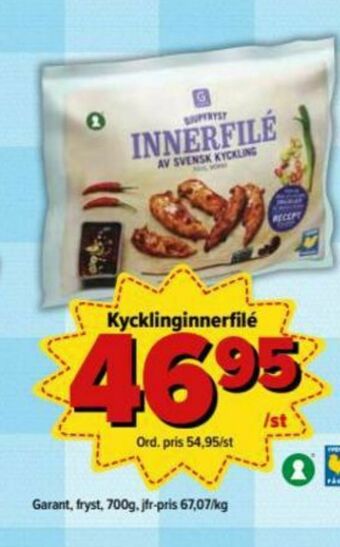 Östenssons Garant Kycklinginnerfilé erbjuda