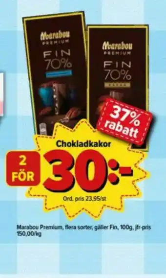 Östenssons Premium Chokladkaka erbjuda