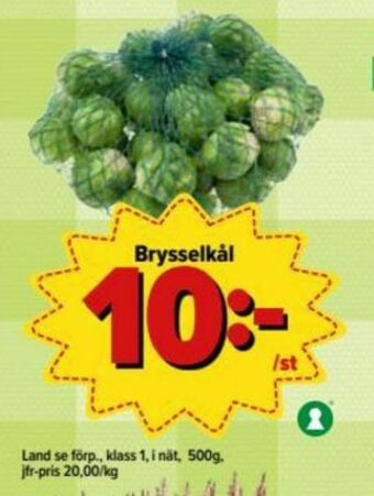 Östenssons Brysselkål erbjuda