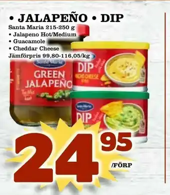 Bonum Matmarknad Jalapeño • dip erbjuda