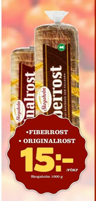 Bonum Matmarknad Fiberrost • originalrost erbjuda
